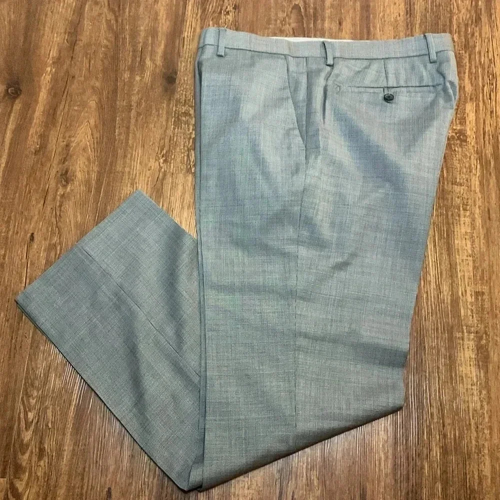 Banana Republic Dress Pant Black Wool Size 36x32 Men’s